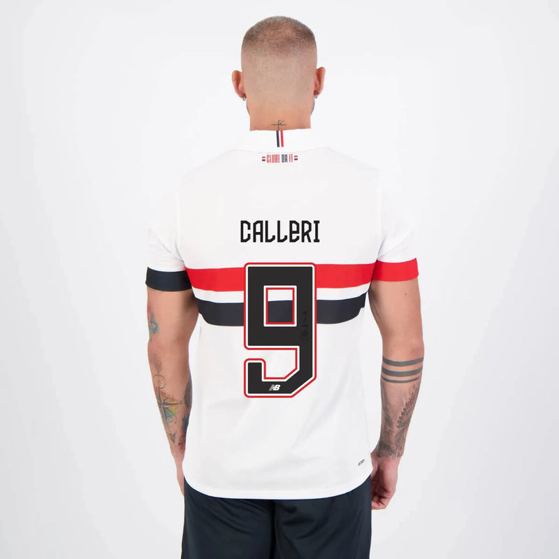 Camisa São Paulo l 2024/25 Branca - Calleri N9