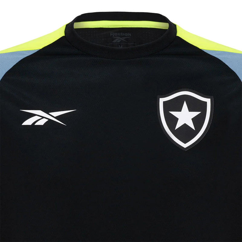 Camisa Botafogo Treino 2024/25 Preta - Modelo Torcedor