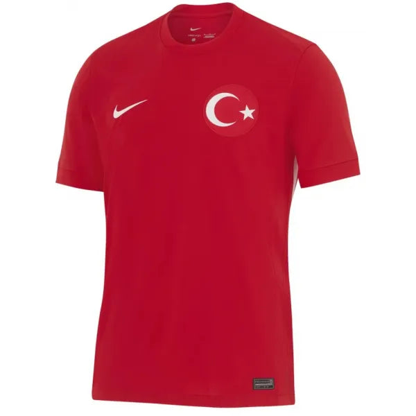 Camisa Seleção Turquia ll 2024 Vermelha - Modelo Torcedor