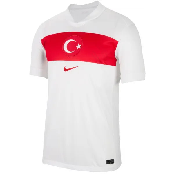 Camisa Seleção Turquia l 2024 Branca - Modelo Torcedor