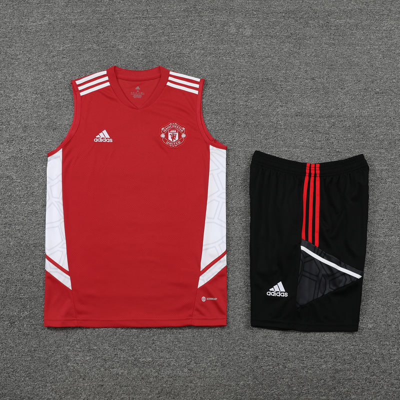 Conjunto Regata Manchester United Treino - Modelo Torcedor