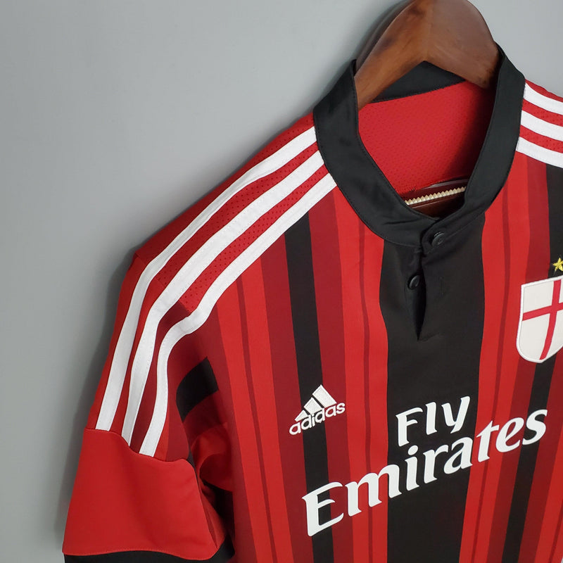 Camisa Retrô AC Milan 2014/15 Home - ResPeita Sports