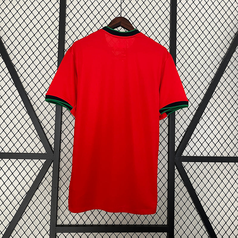 Camisa Seleção Portugal l 2024 Vermelha - Modelo Torcedor