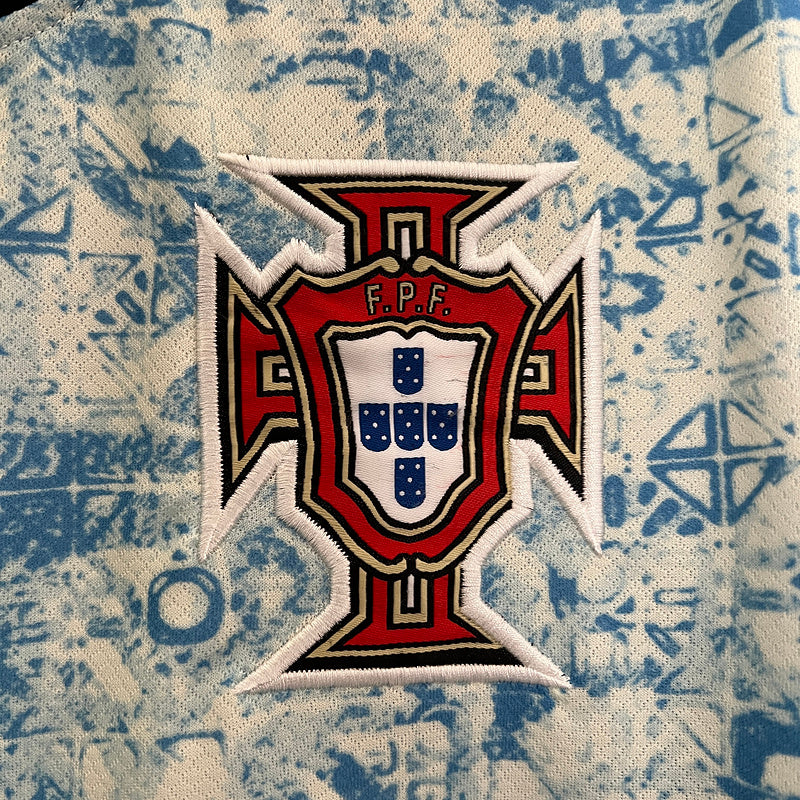 Camisa Seleção Portugal ll 2024 Branca - Modelo Torcedor