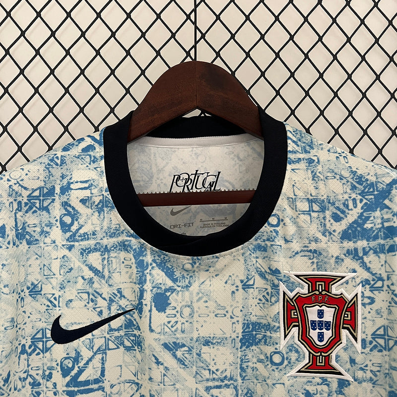 Camisa Seleção Portugal ll 2024 Branca - Modelo Torcedor