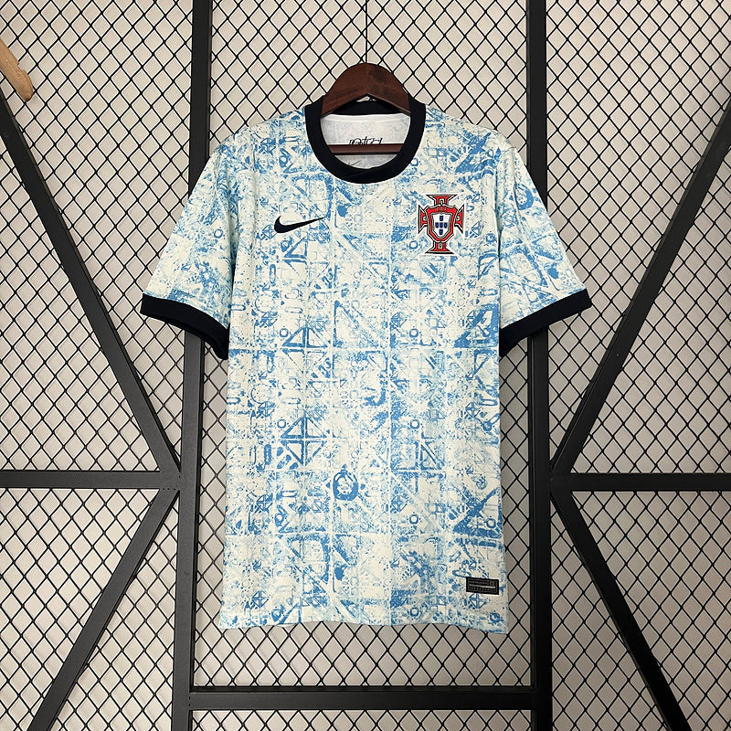 Camisa Seleção Portugal ll 2024 Branca - Modelo Torcedor