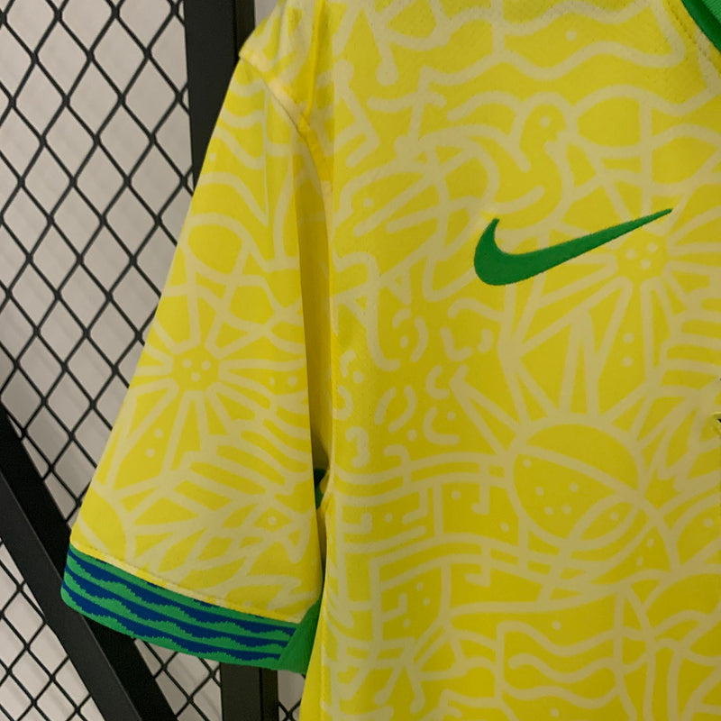 Camisa Seleção Brasil l 2024 Amarela - Modelo Torcedor